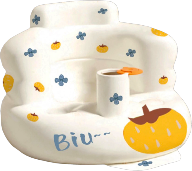 vanibaby 母嬰生活 寶寶充氣沙發, 南瓜