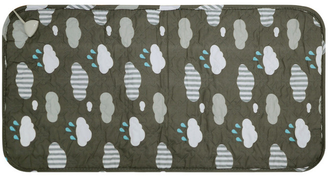 한일전기 구르미 양면 전기방석, 그레이, 2인용(44 x 87 x 1.5 cm)