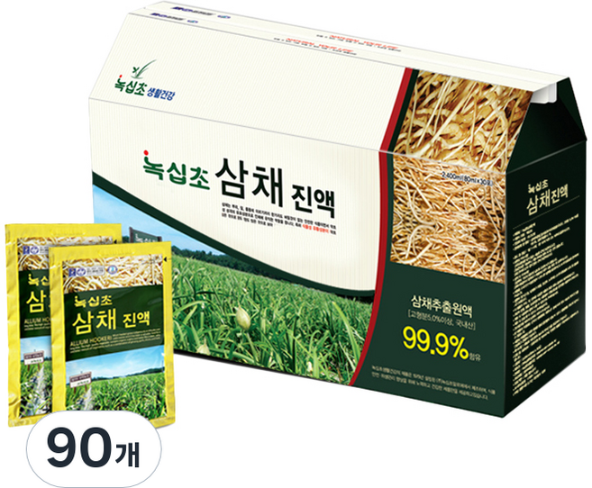 녹십초 삼채진액, 90개, 80ml