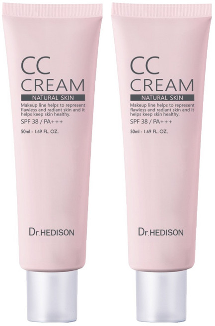 닥터헤디슨 CC 크림 SPF38 PA+++, 50ml, 2개