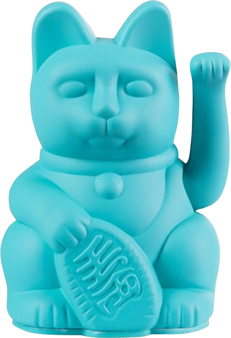 DONKEY 幸運繽紛招財貓 迷你款 綠松石 10cm