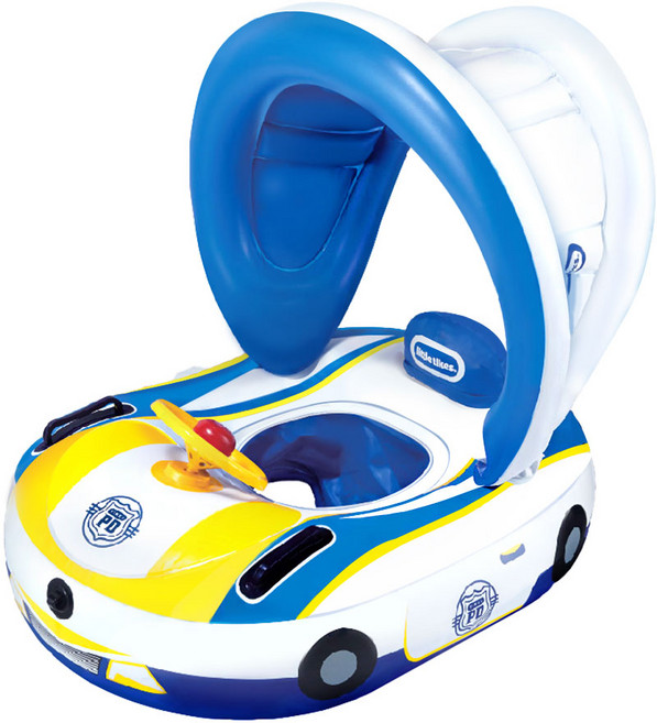 리틀타익스 경찰차 파라솔 보행기튜브, 혼합색상, 1개