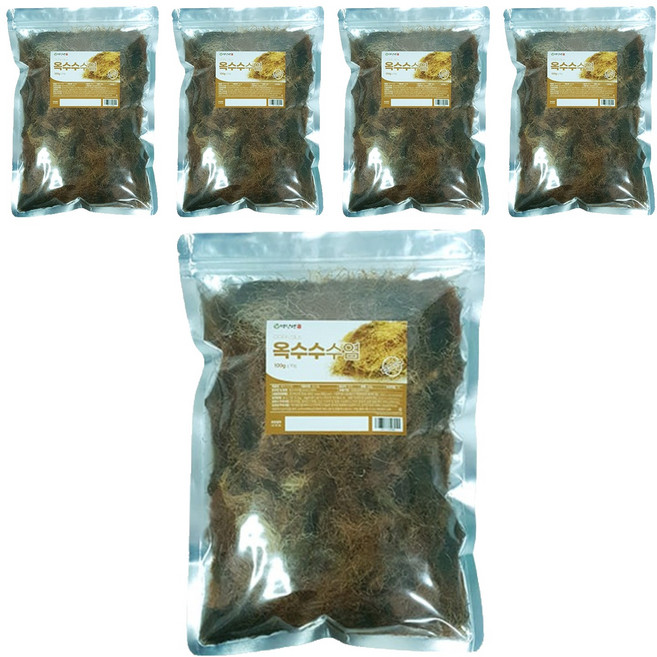 백장생 옥수수수염, 100g, 5개, 1개