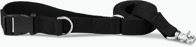 네오핏 반려동물 기본고리 멀티 리드줄, 블랙, 1개