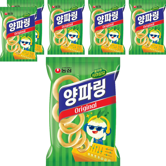 NONGSHIM 農心 洋蔥圈 原味, 130g, 6個