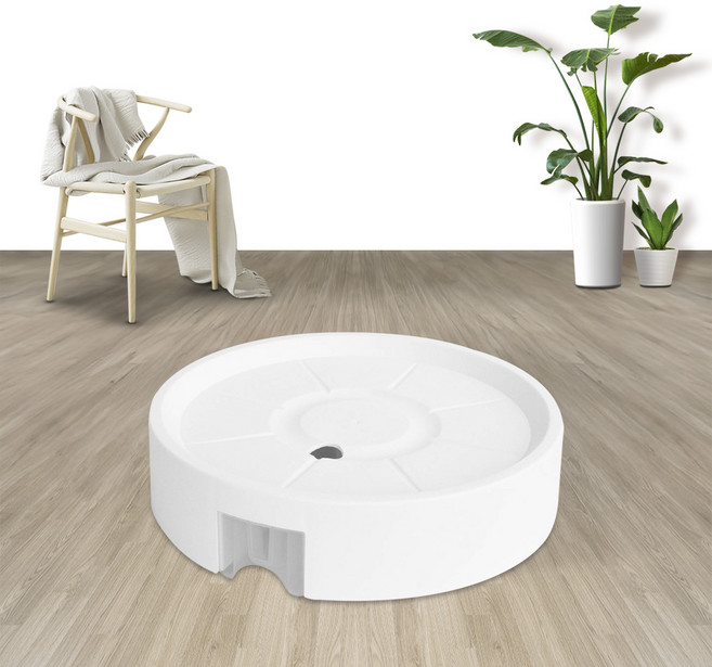 플라팜 커버형 이동식 화분받침대 원형, 1개