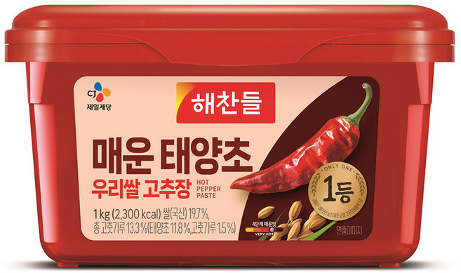 CJ Haechandle 辣椒醬Gold, 1kg, 1入