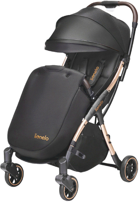 lionelo 瞬收型全配嬰幼兒手推車 Julie One, 伯爵黑