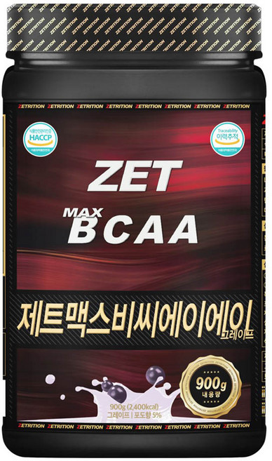 제트리션 제트맥스BCAA 그레이프, 900g, 1개