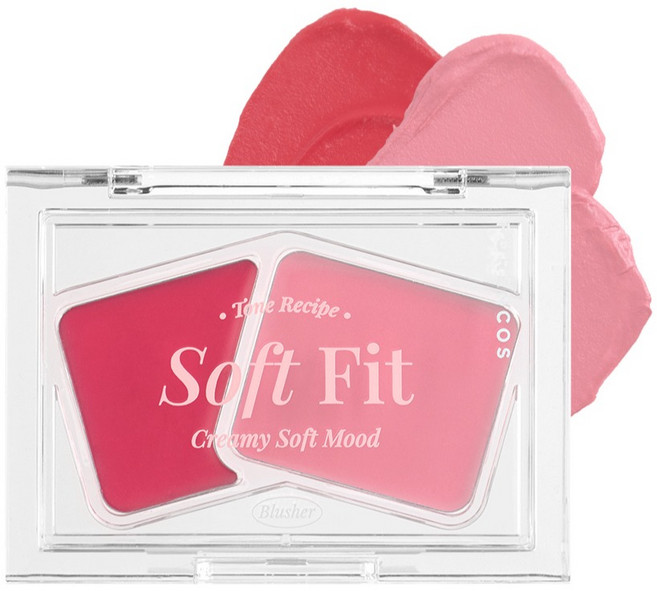 포렌코즈 소프트 피팅 크림 블러셔 3g, 1개, 02 Peach Like