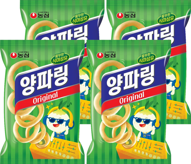양파링 오리지널, 130g, 4개