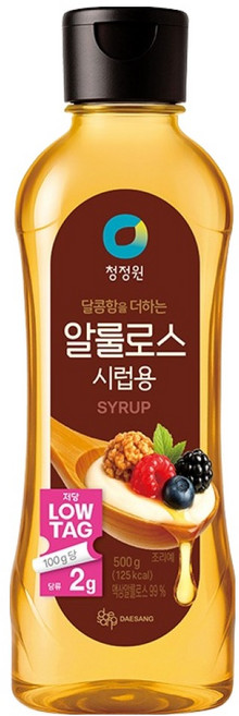 청정원 알룰로스 시럽용, 500g, 1개