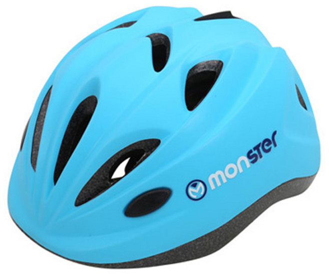 몬스터 아동용 인라인 헬멧 BH306, 블루, 1개