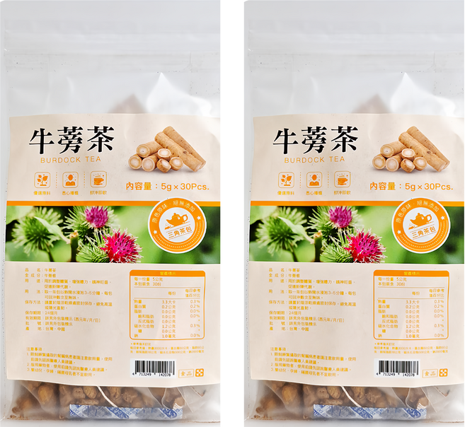 仁濟中藥 牛蒡茶, 5g, 30包, 2袋