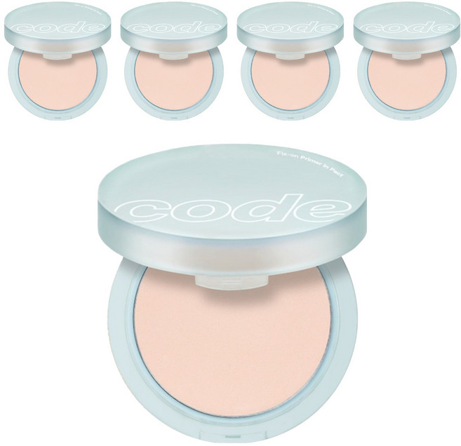 코드글로컬러 픽스온 프라이머 인 팩트 11g, 21호 아이보리, 5개