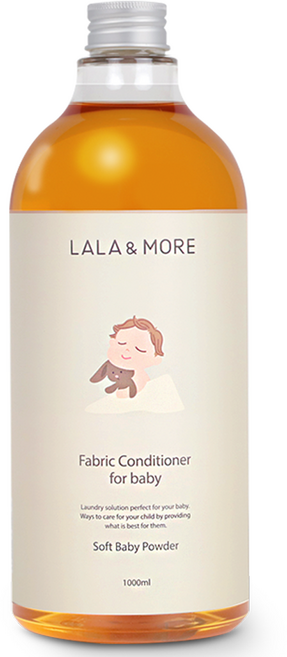 라라앤모어 유아용 섬유유연제 베이비파우더향, 1L, 1개