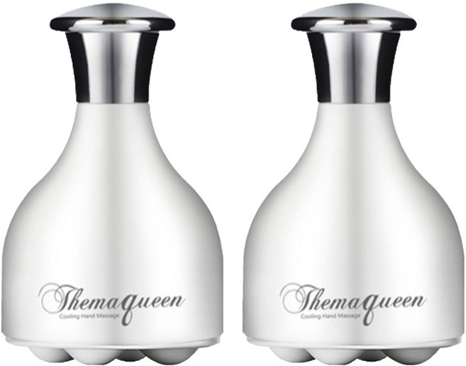 더마퀸 쿨링 스틱 카밍업 마사지 소품, 혼합색상, 2개