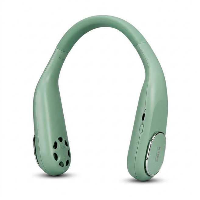 KINYO 頸掛扇, UF373G, 綠色