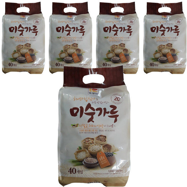 ㈜뚜레반 미숫가루, 1.04kg, 5개