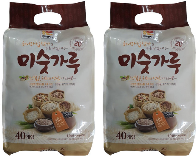 ㈜뚜레반 미숫가루, 1.04kg, 2개