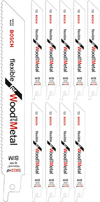 보쉬 목재 철재겸용 컷쏘날 S-922HF, 10개