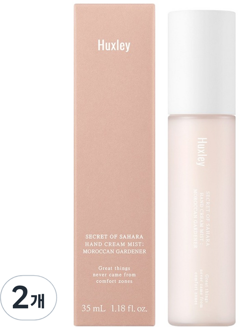 헉슬리 핸드 크림 미스트 모로칸 가드너, 2개, 35ml