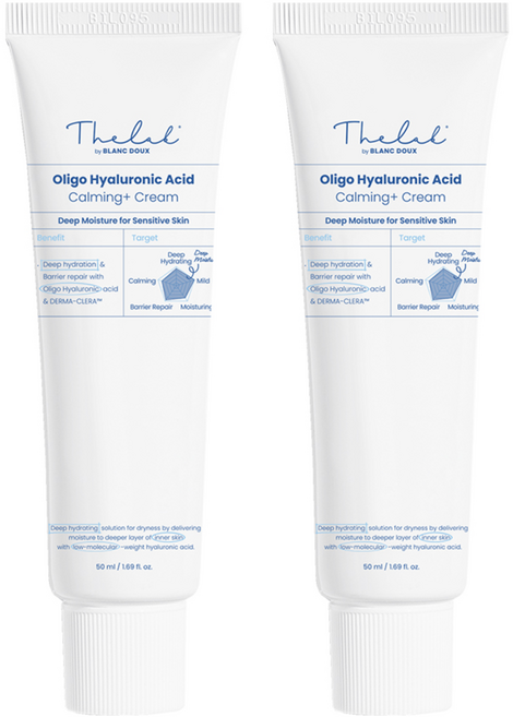 더랩바이블랑두 올리고 히알루론산 카밍+ 크림, 50ml, 2개