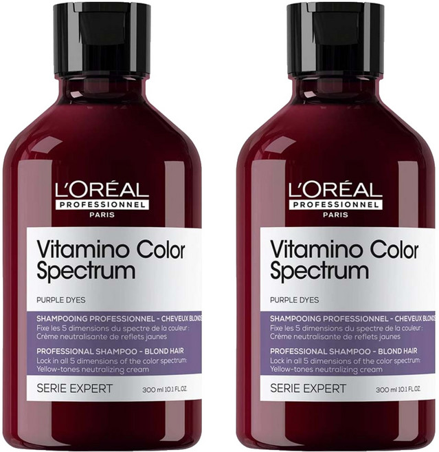 L'OREAL PROFESSIONNEL 巴黎萊雅PRO 絲漾博耀燦矯色洗髮精, 300ml, 2瓶