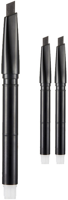 fmgt 디자이닝 아이브로우 펜슬 리필, 06 다크그레이, 3개