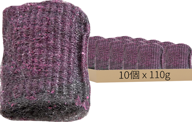 上手家居 免洗劑鋼絲球 Set 10個 去污去油鋼絲皂刷, 1組