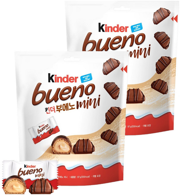 킨더 부에노 미니, 97g, 2개