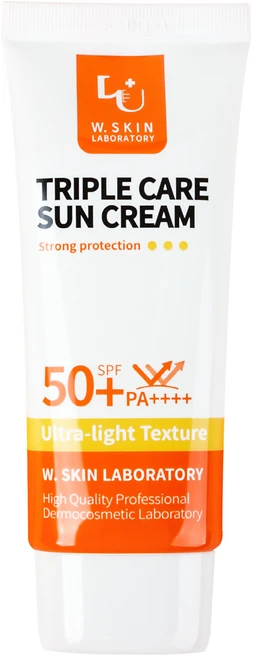 더블유피부연구소 트리플케어 선크림 SPF50+ PA++++, 60g, 1개 - 쿠팡
