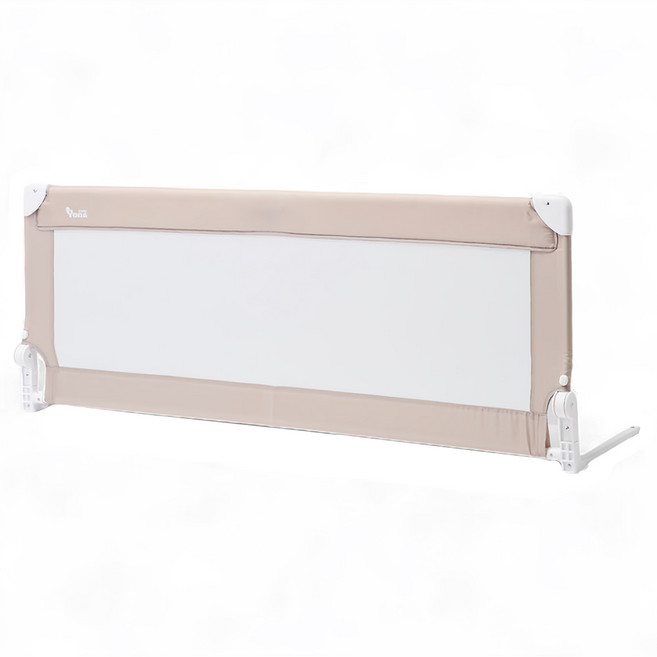YODA 優的寶貝 1鍵快收兒童用床邊護欄, 暖沙米