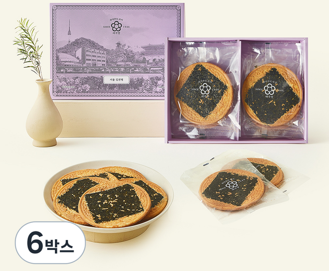 태극당 서울 김전병, 26g, 6개입, 6박스