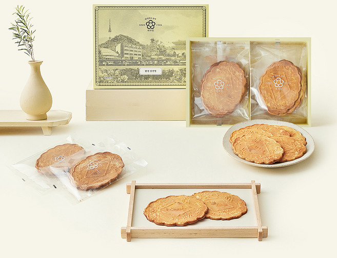 태극당 팔경 잣 전병, 216g, 1개입, 1박스