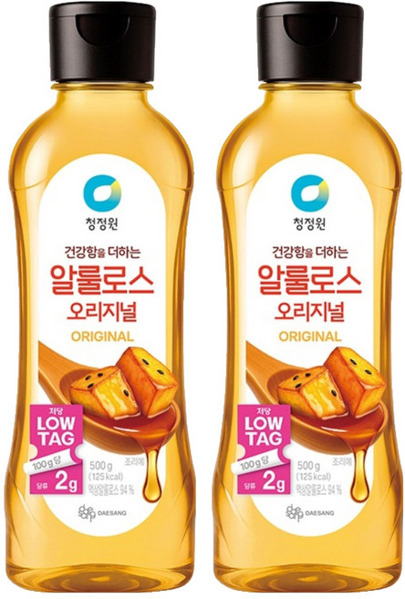 청정원 알룰로스 요리용, 500g, 2개