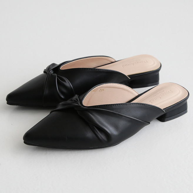 단골언니 여성용 꼬임패턴 트와일 스틸레토 블로퍼