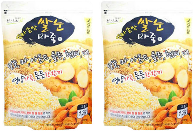 고미네 쌀눈 마죽, 2개, 1.3kg