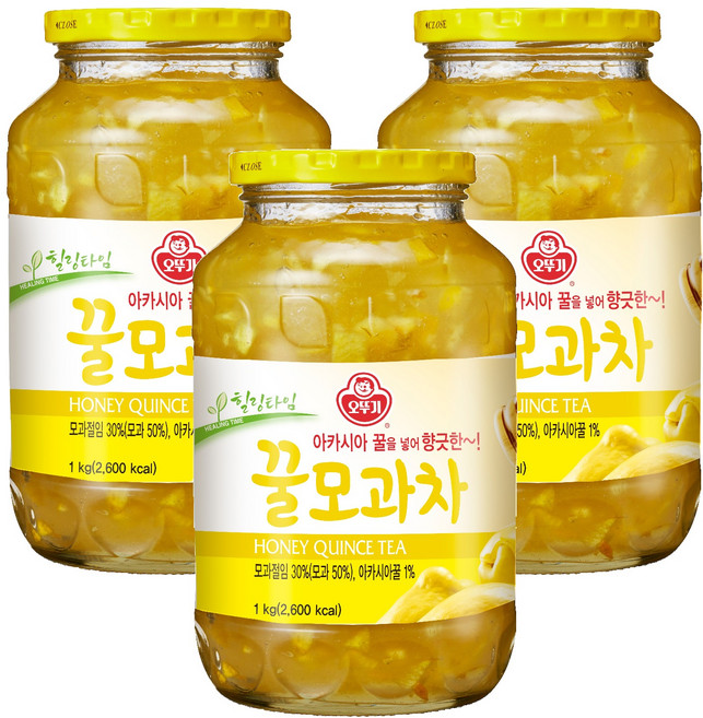 오뚜기 꿀모과차, 1kg, 1개입, 3개