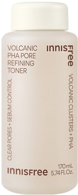 INNISFREE 台灣公司貨 火山泥PHA毛孔緊緻露, 170ml, 1瓶