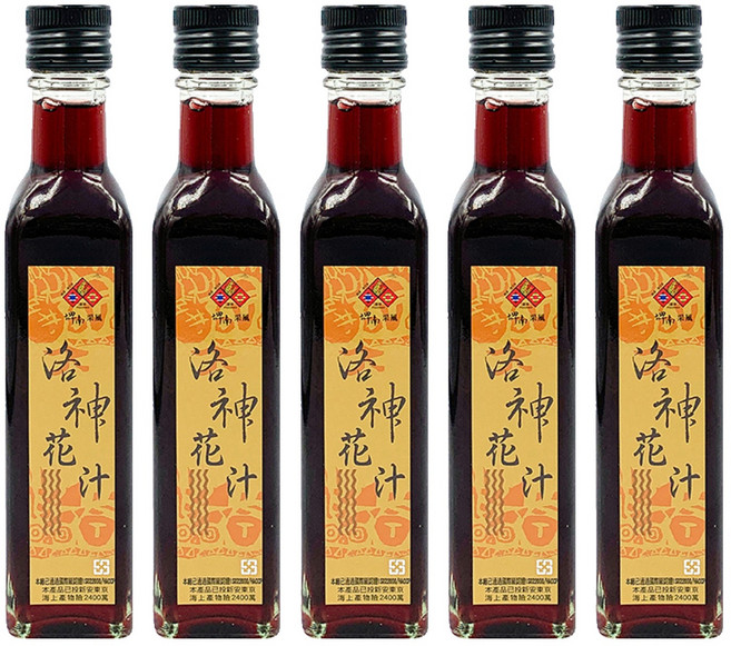 Puyyuma 埤南采風 台東地區農會 紅寶石洛神花汁, 250ml, 5瓶