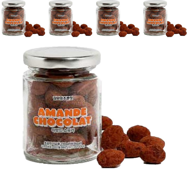 김보람초콜릿 01 아망드 쇼콜라, 5개, 110g