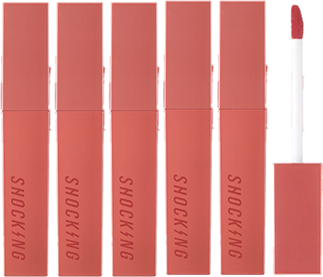 토니모리 더 쇼킹 립블러 틴트, 07 낫투데이, 5개