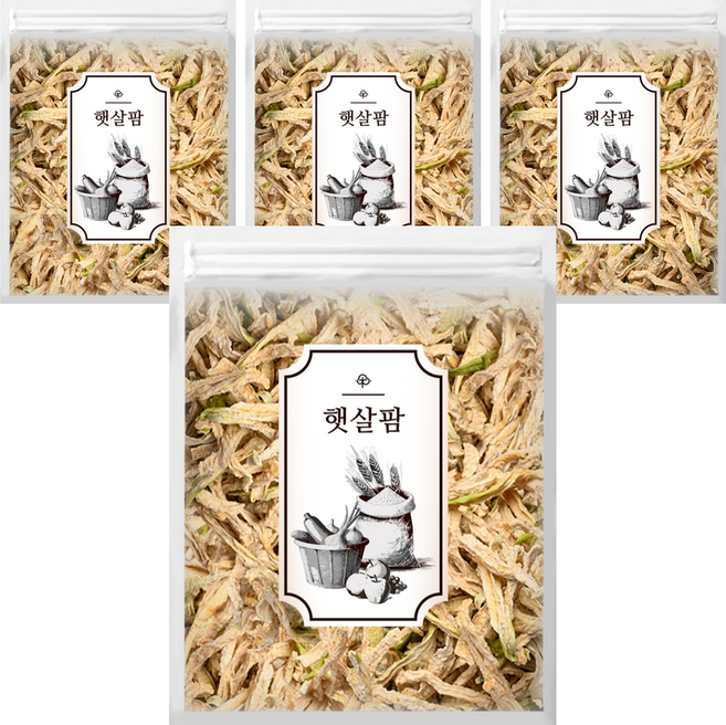 햇살팜 제주도 무말랭이, 300g, 4개