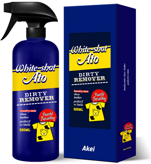 아케이 리빙 화이트샷 아토 얼룩제거제, 520ml, 1개
