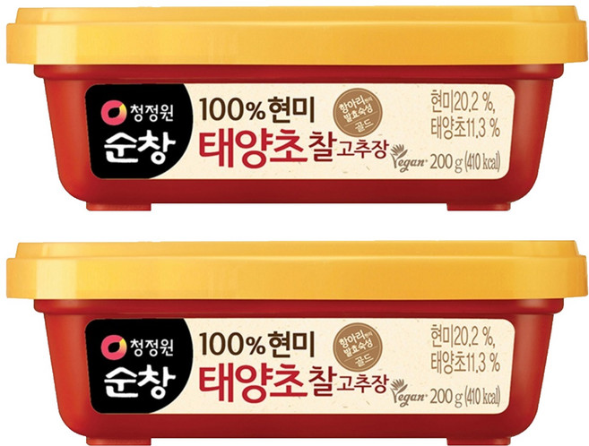 清淨園 順昌太陽椒糯米辣椒醬, 200g, 2個