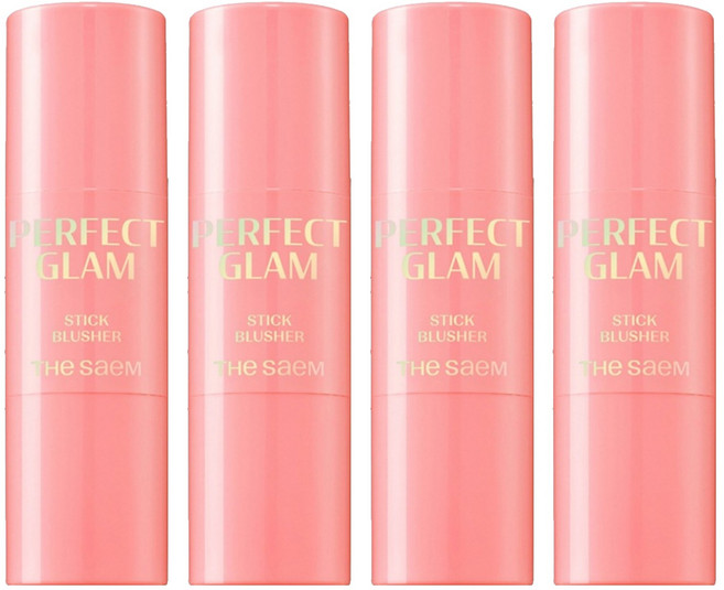 퍼펙트 글램 스틱 블러셔 6g, 4개, PK01 핑크 페어리