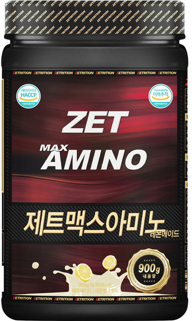 제트리션 제트맥스아미노 레몬에이드, 900g, 1개
