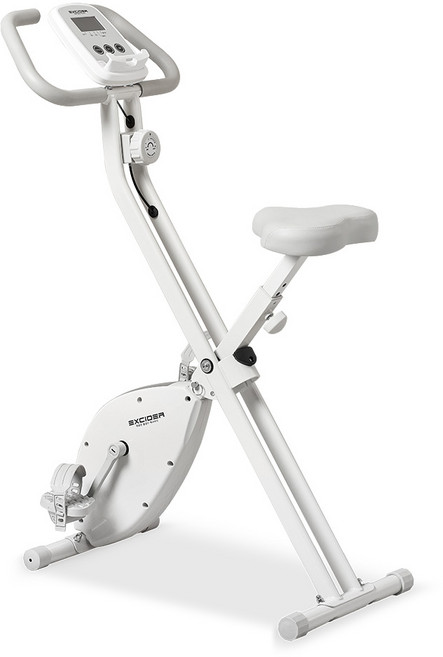 엑사이더 접이식 실내자전거, CF1000C, 화이트