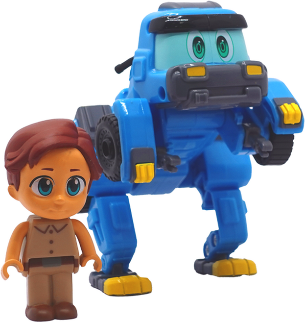 Gogo Dino 幫幫龍出動 變形合體盧卡斯機器人玩具, 混合顏色